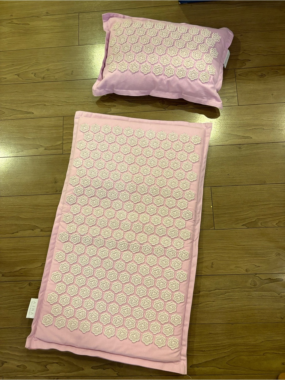 Acupressure Mat & Pillow Set - Pink for Relaxation